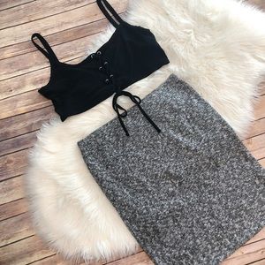 Express knit skirt